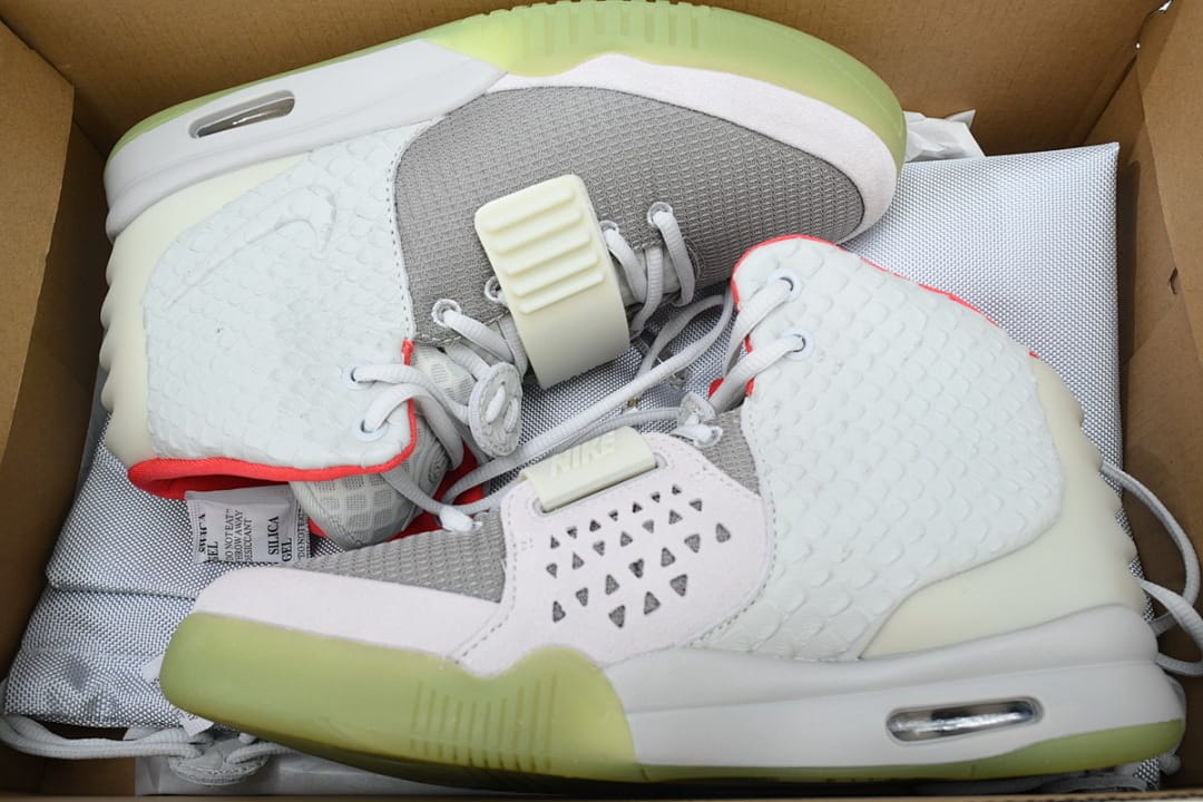 Nike Air Yeezy 2 GA Edition Grey White