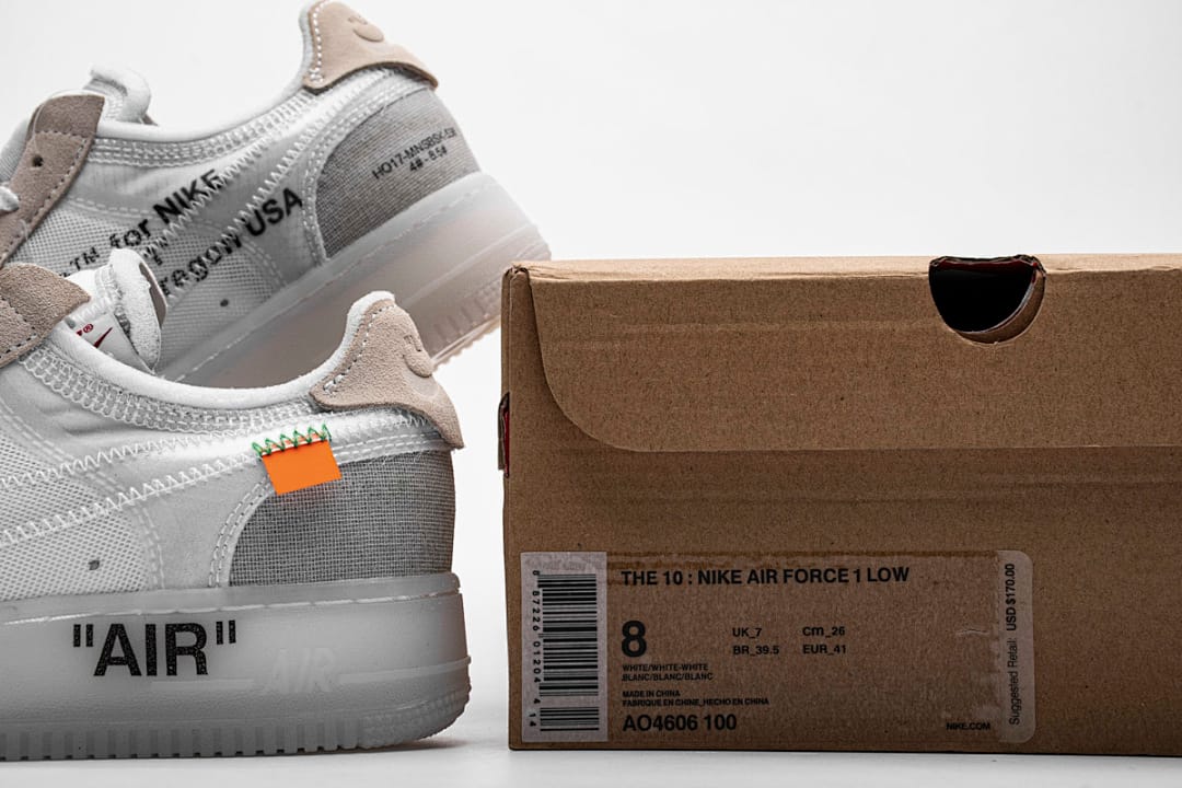 Nike Air Force 1 Low x TS Edition White (Colorway 3)