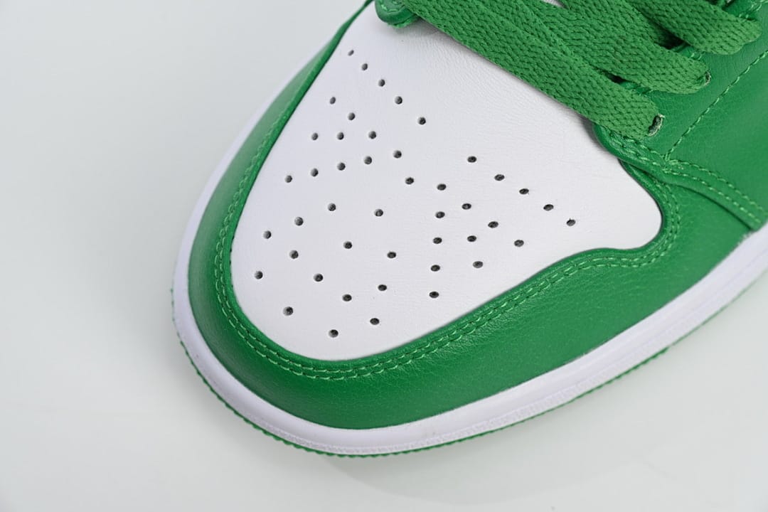 Air Jordan 1 Low White Green Blue