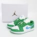 Air Jordan 1 Low White Green Blue