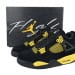 Air Jordan 4 Retro x Union LA Black Yellow (Colorway 4)