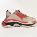 Balenciaga Triple S Red White Dark Grey