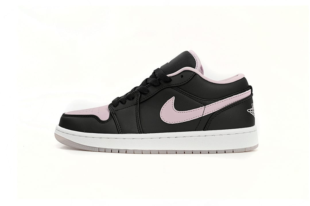 Air Jordan 1 Low Black Purple