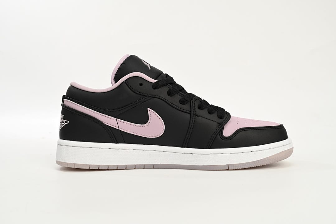 Air Jordan 1 Low Black Purple