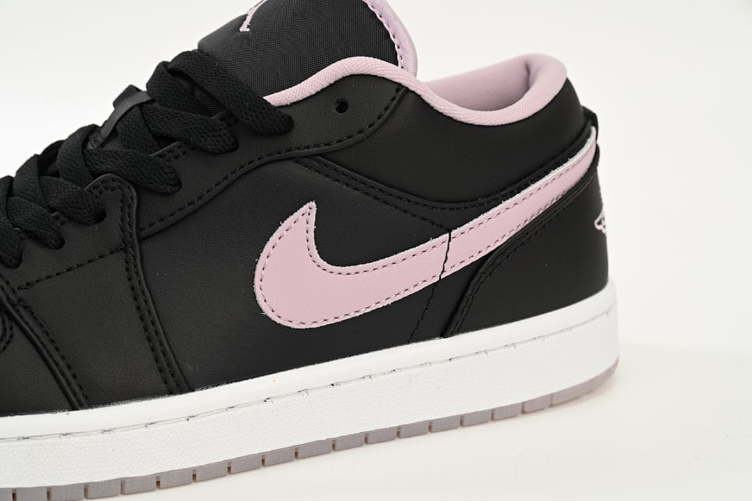 Air Jordan 1 Low Black Purple