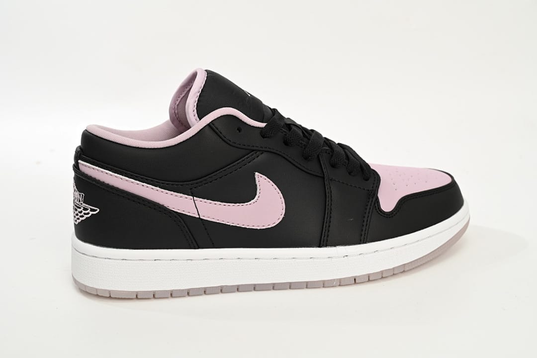 Air Jordan 1 Low Black Purple