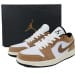 Air Jordan 1 Low White Brown