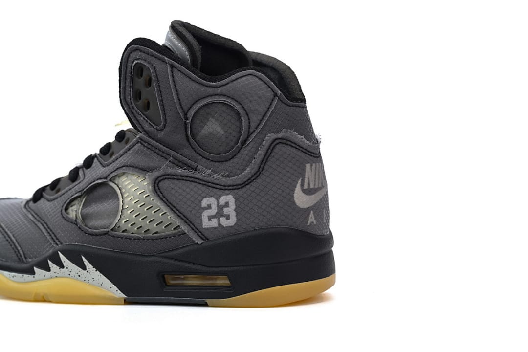 Air Jordan 5 OG x OFF White Black