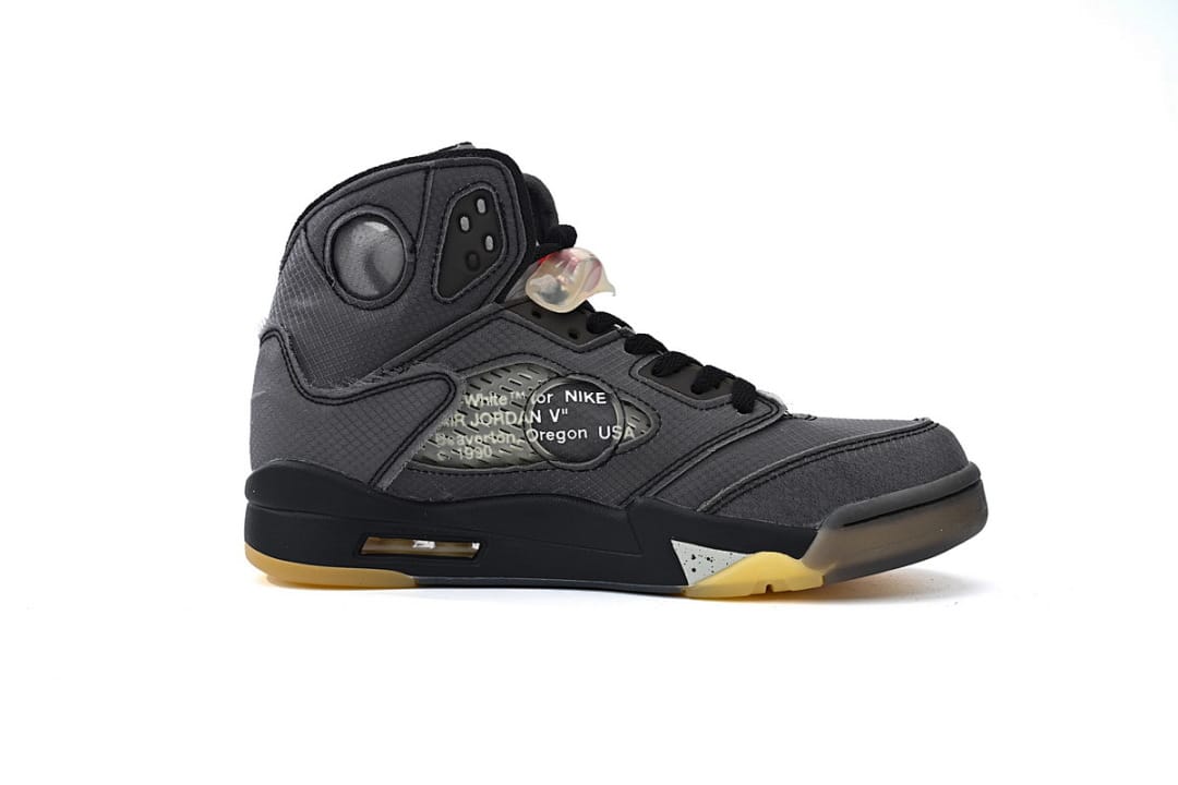 Air Jordan 5 OG x OFF White Black