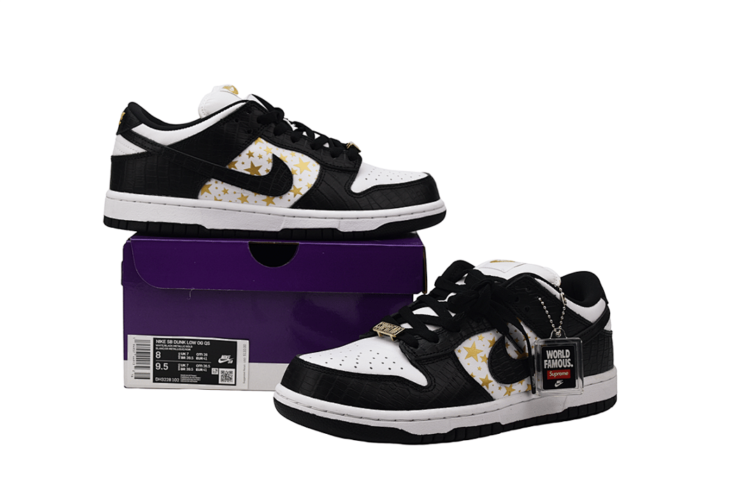 Nike Dunk Low SB OG Edition Black Stars