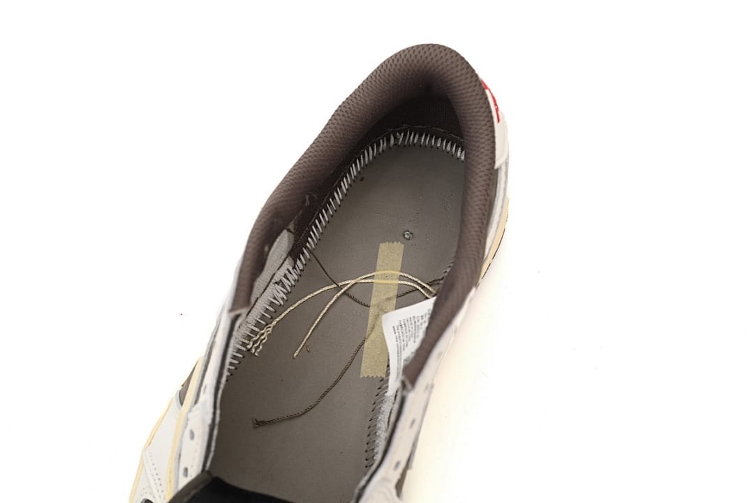 Air Jordan 1 Low White Brown Barb (Colorway 4)