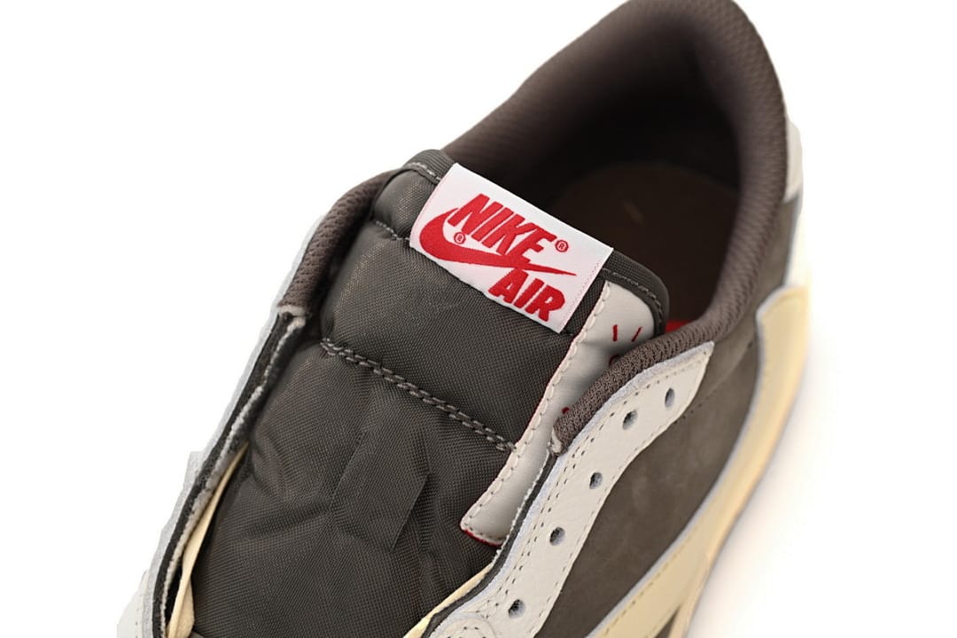 Air Jordan 1 Low White Brown Barb (Colorway 4)