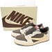 Air Jordan 1 Low White Brown Barb (Colorway 4)