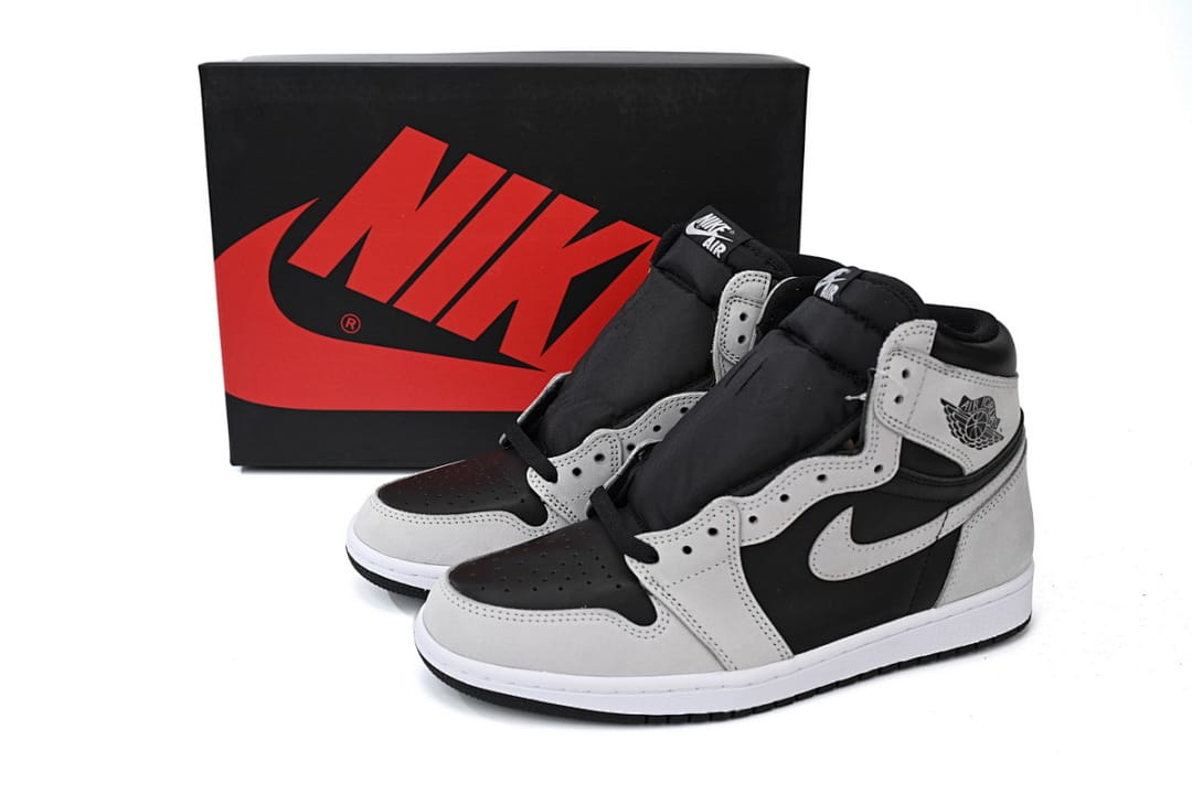 Air Jordan 1 Retro High OG 2.0 Black Light Smoke Grey (Colorway 2)