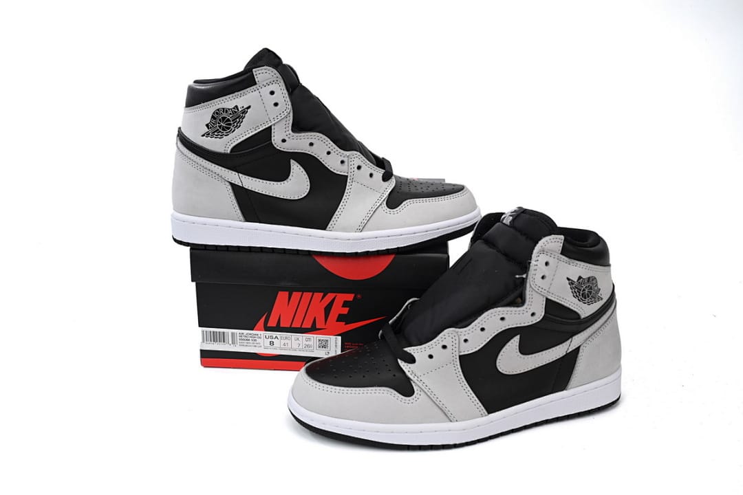 Air Jordan 1 Retro High OG 2.0 Black Light Smoke Grey (Colorway 2)