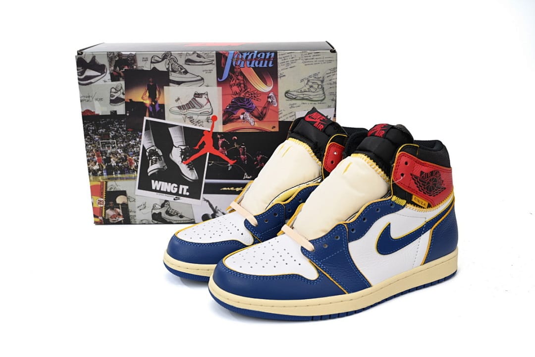 Air Jordan 1 Retro High OG Blue Toe (Colorway 5)