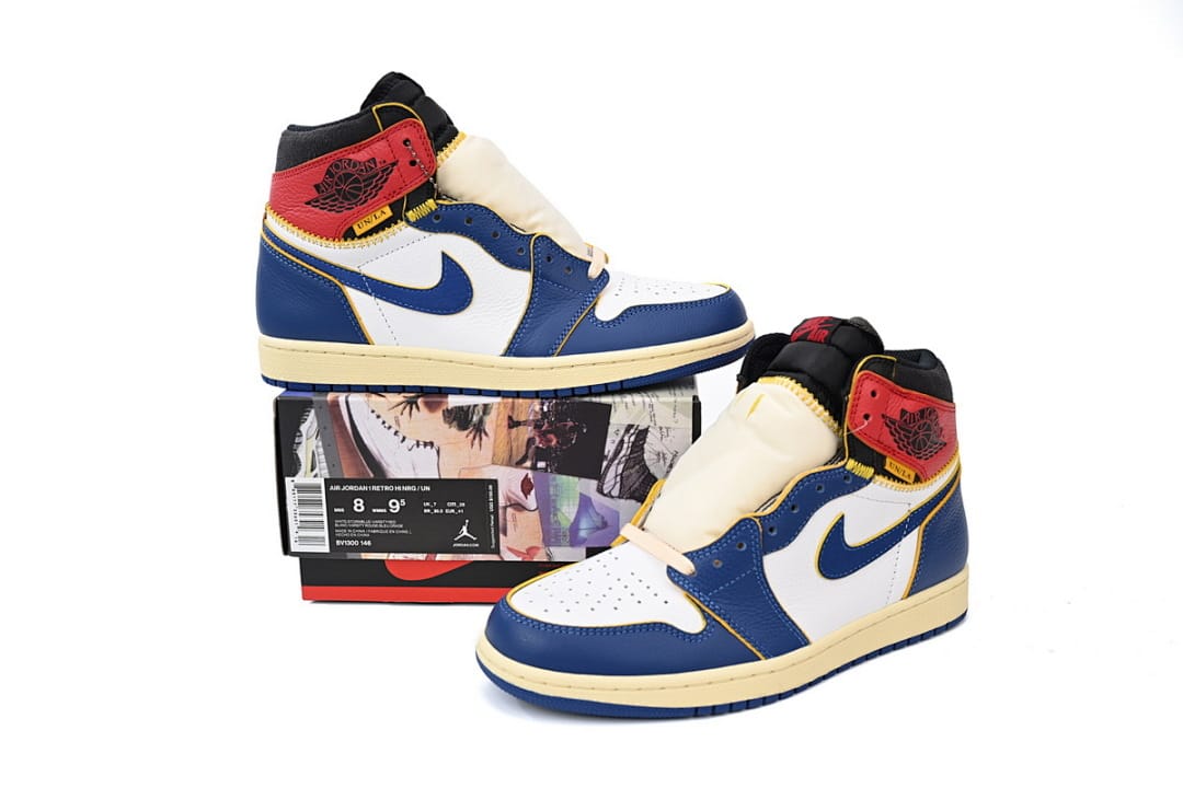 Air Jordan 1 Retro High OG Blue Toe (Colorway 5)