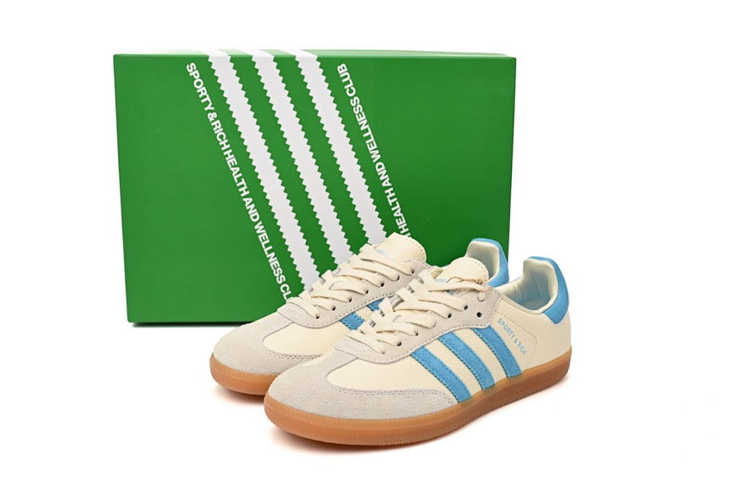 Adidas Samba OG White Blue (Colorway 2)