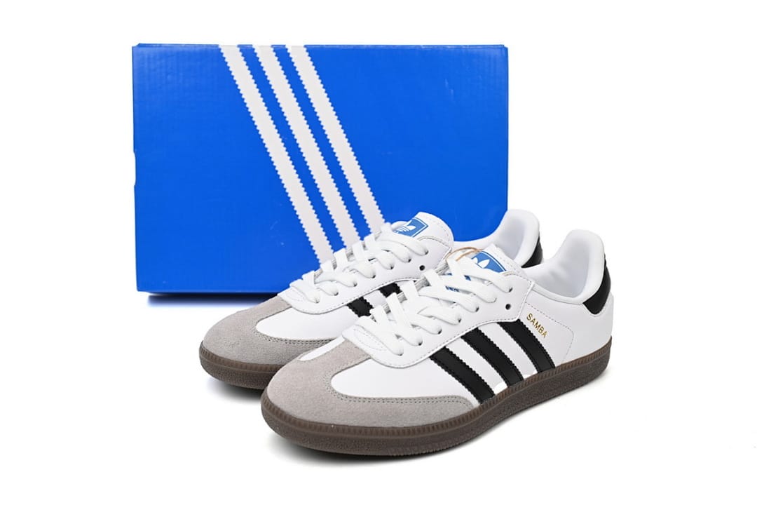 Adidas Samba OG Rice White Black