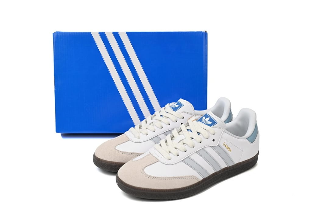 Adidas Samba OG White Light Blue