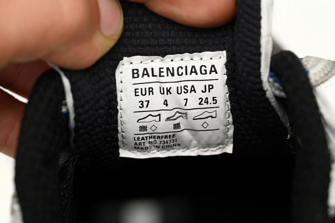 Balenciaga 10th Gen Distressed White Blue