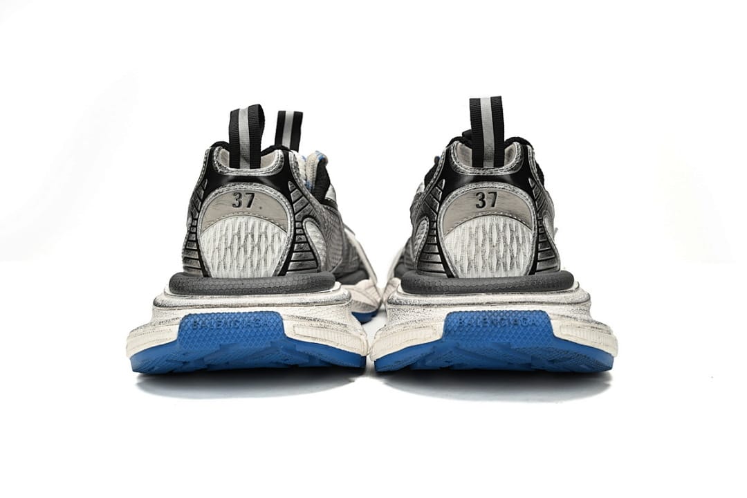 Balenciaga 10th Gen Distressed White Blue