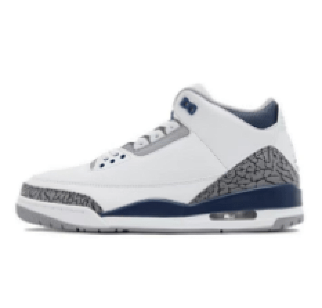 Air Jordan 3 OG White Navy Cement