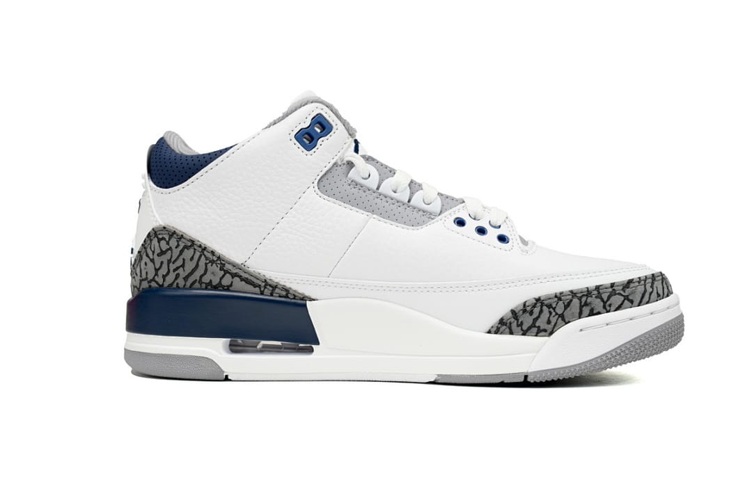 Air Jordan 3 OG White Navy Cement