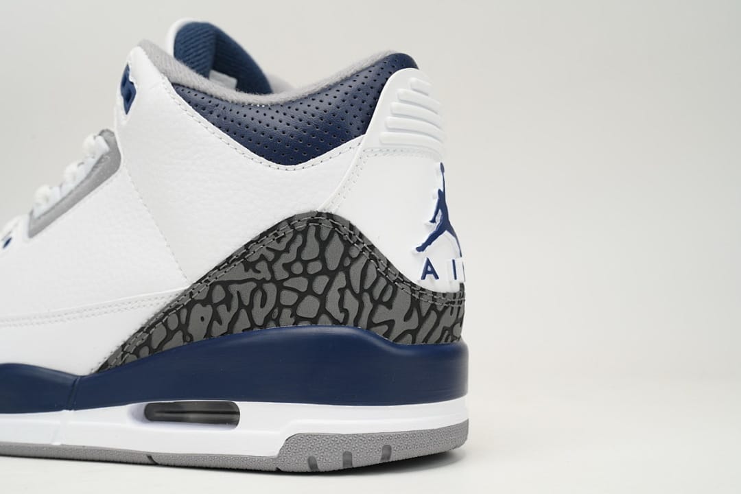 Air Jordan 3 Retro White Navy Cement