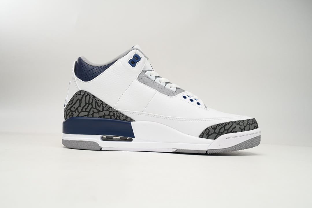 Air Jordan 3 Retro White Navy Cement