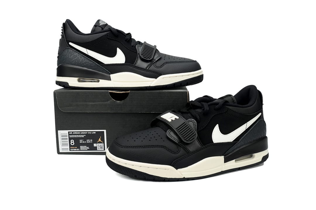Air Jordan Legacy 312 Retro x OFF White Black White