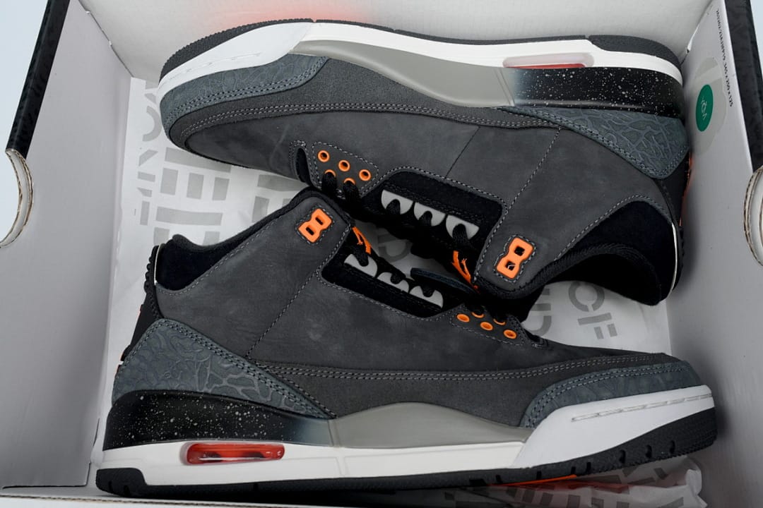 Air Jordan 3 Retro Grey Black