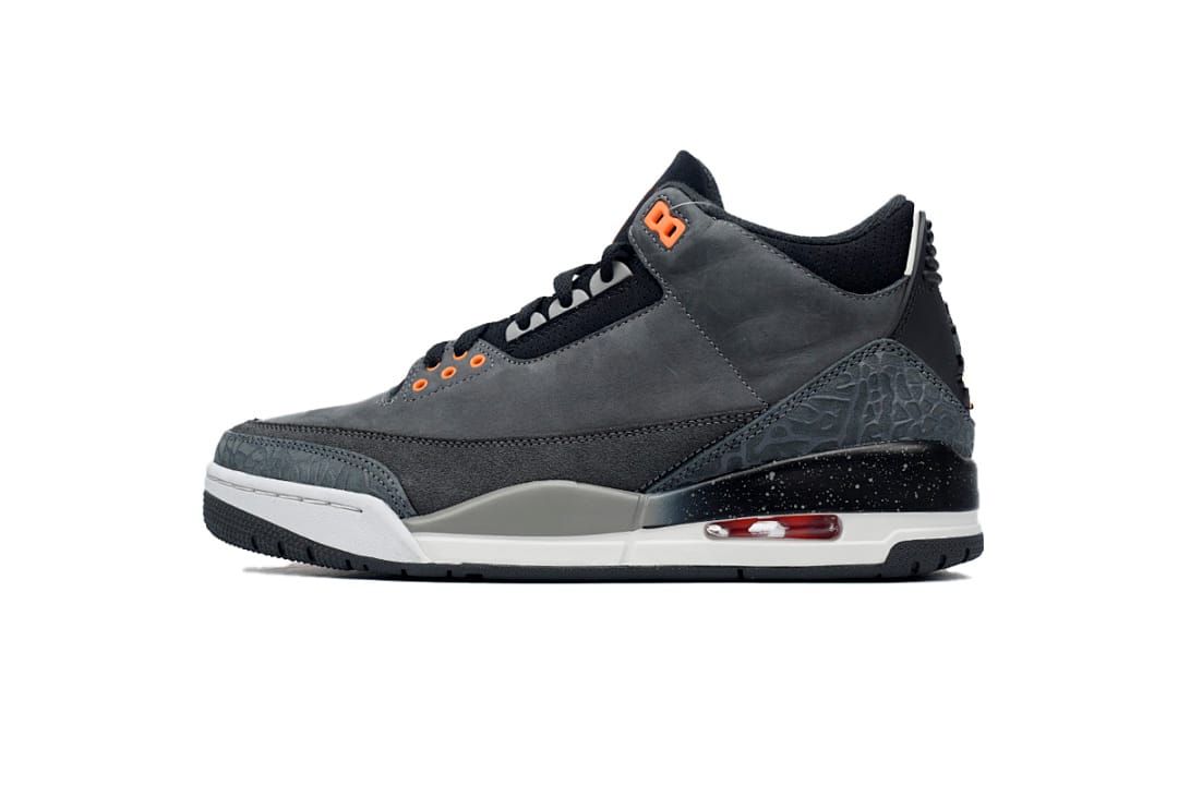 Air Jordan 3 Retro Grey Black
