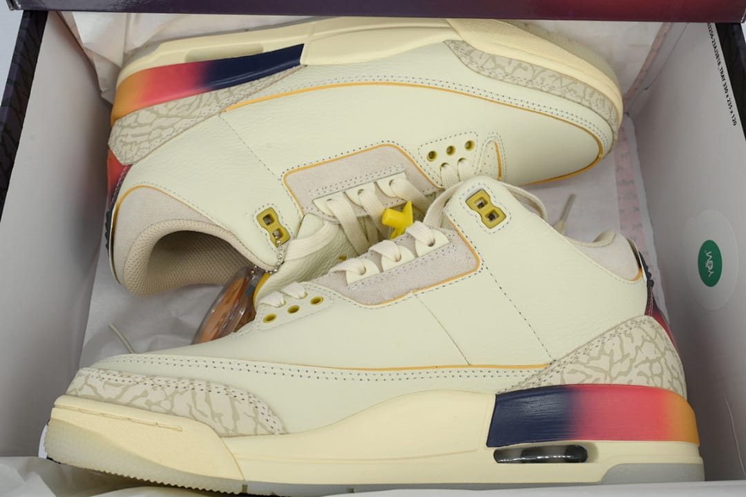 Air Jordan 3 Retro Blue Red (Colorway 4)