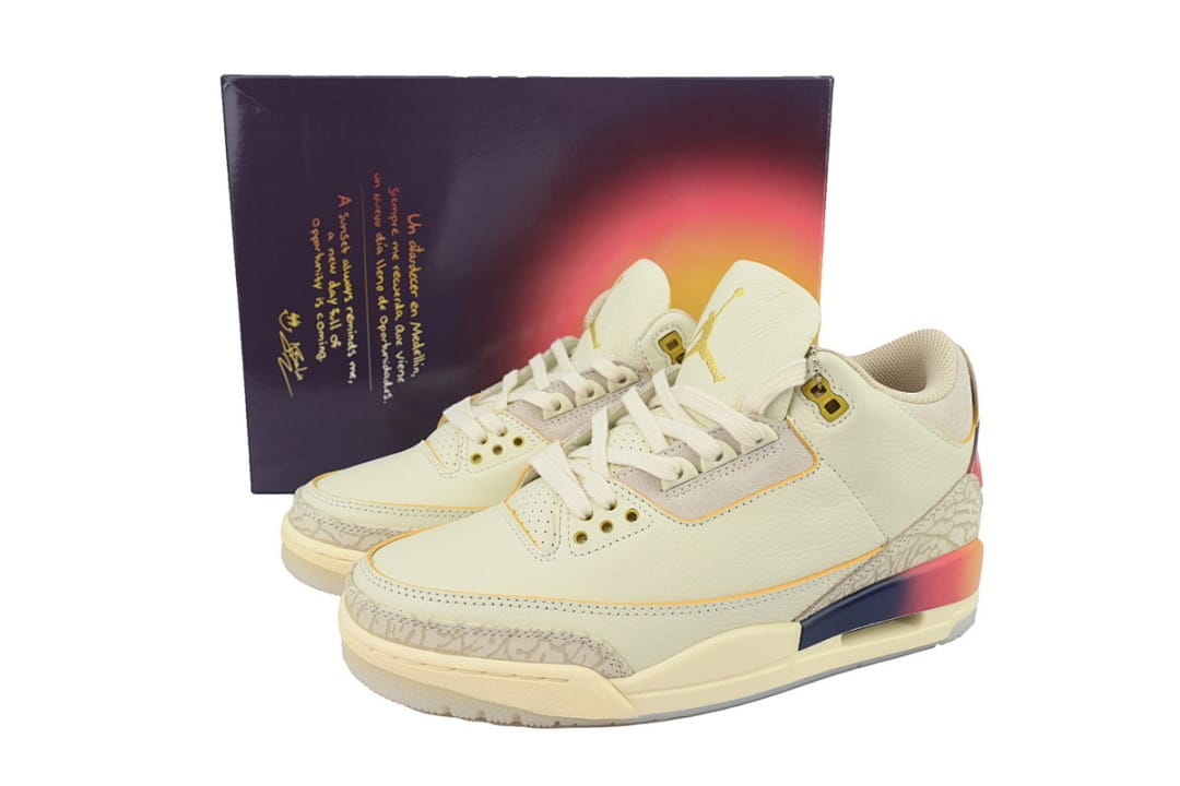 Air Jordan 3 Retro Blue Red (Colorway 4)
