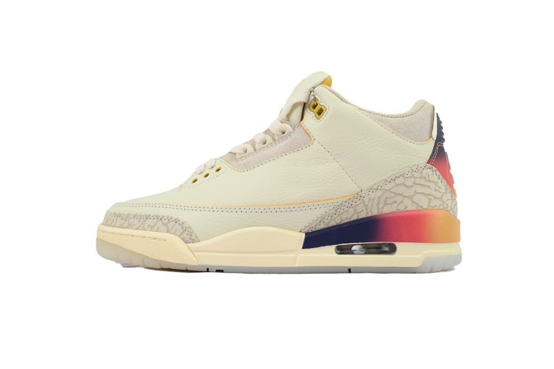 Air Jordan 3 Retro Blue Red (Colorway 4)