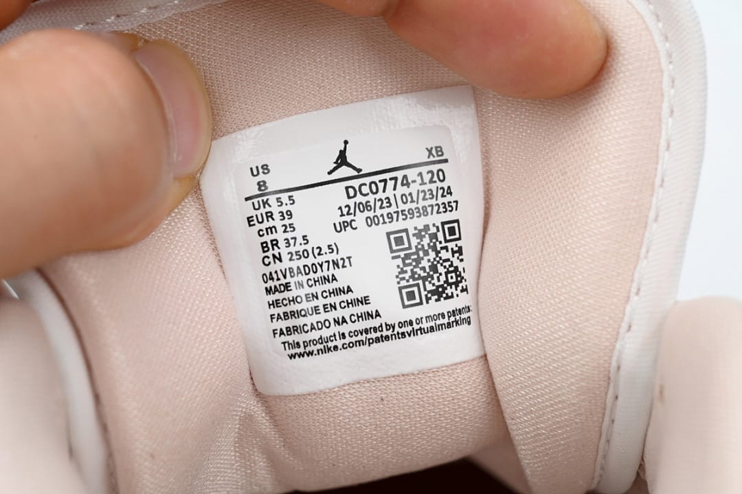 Air Jordan 1 Low "Crimson Tint" (Colorway 2)