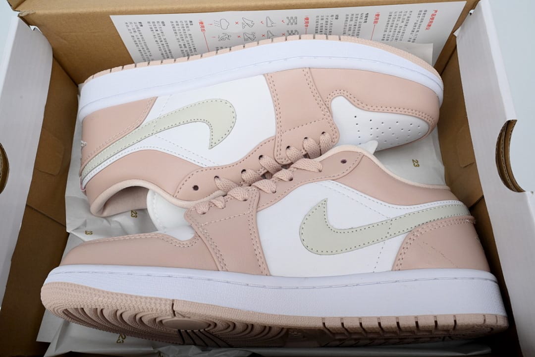 Air Jordan 1 Low "Crimson Tint" (Colorway 2)