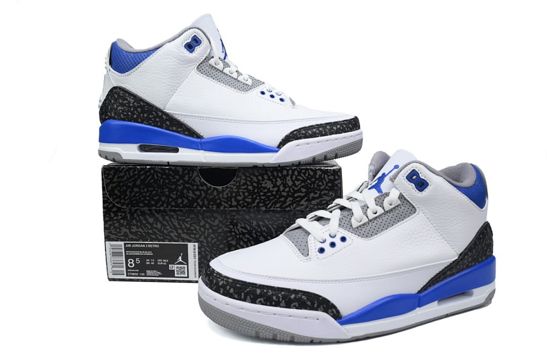 Air Jordan 3 Retro Racing Blue