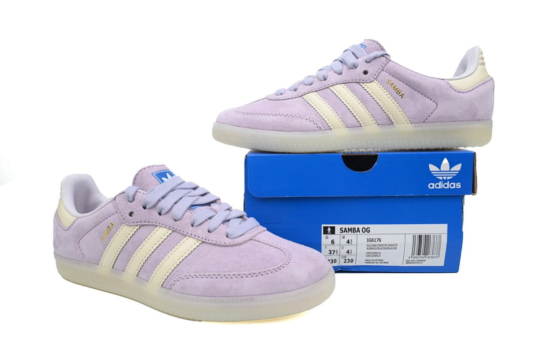 Adidas Samba OG Silver Dawn