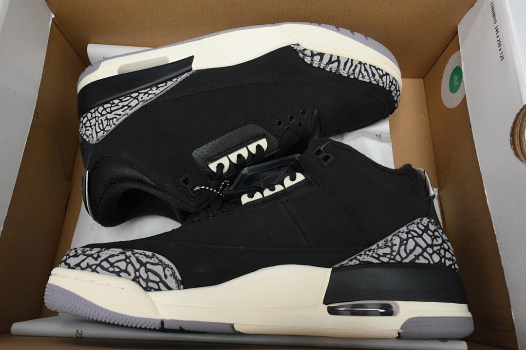 Air Jordan 3 Retro Off Noir