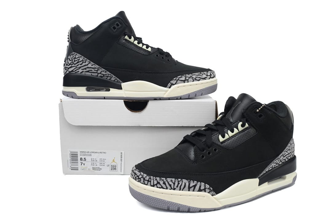 Air Jordan 3 Retro Off Noir