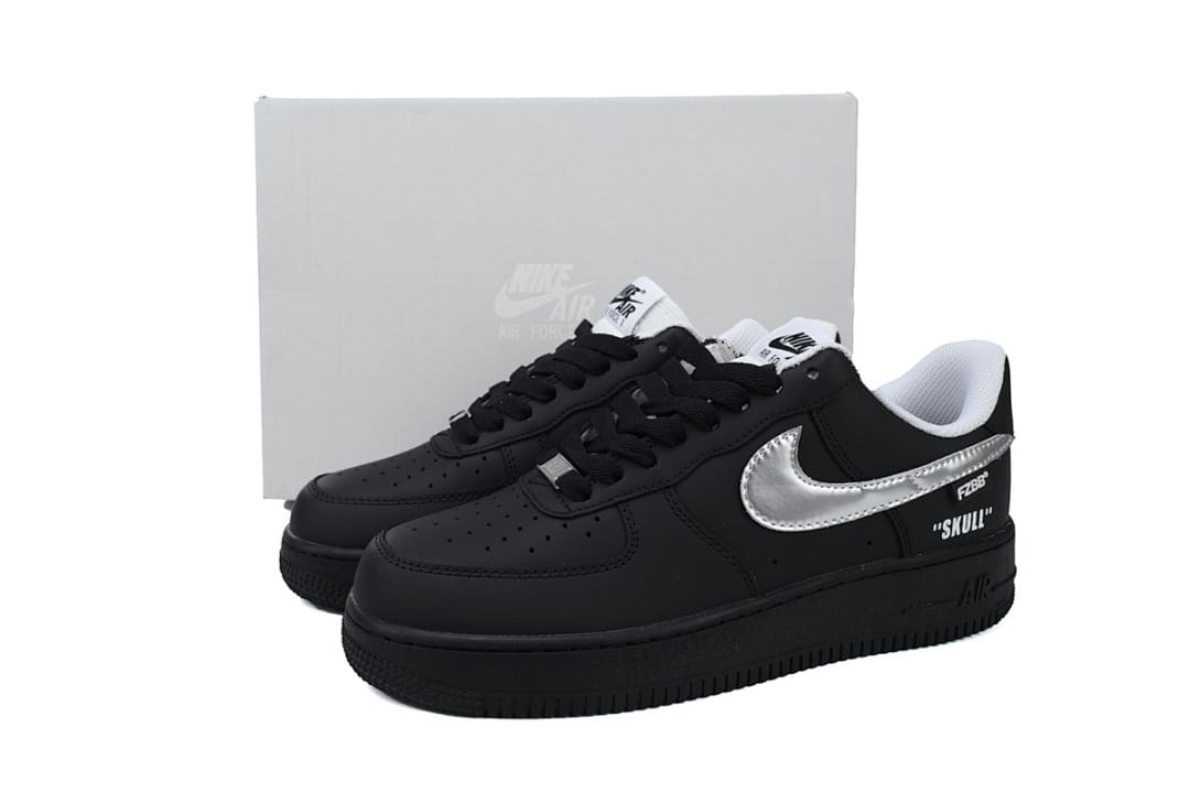 Nike Air Force 1 Low x QF Edition Black Silver