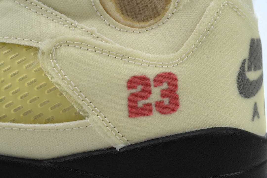 Air Jordan 5 Retro x OFF White OFF WHITE White