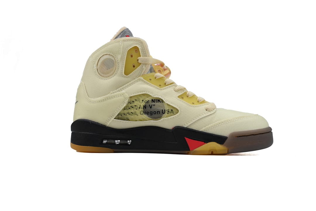 Air Jordan 5 Retro x OFF White OFF WHITE White