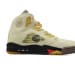 Air Jordan 5 Retro x OFF White OFF WHITE White