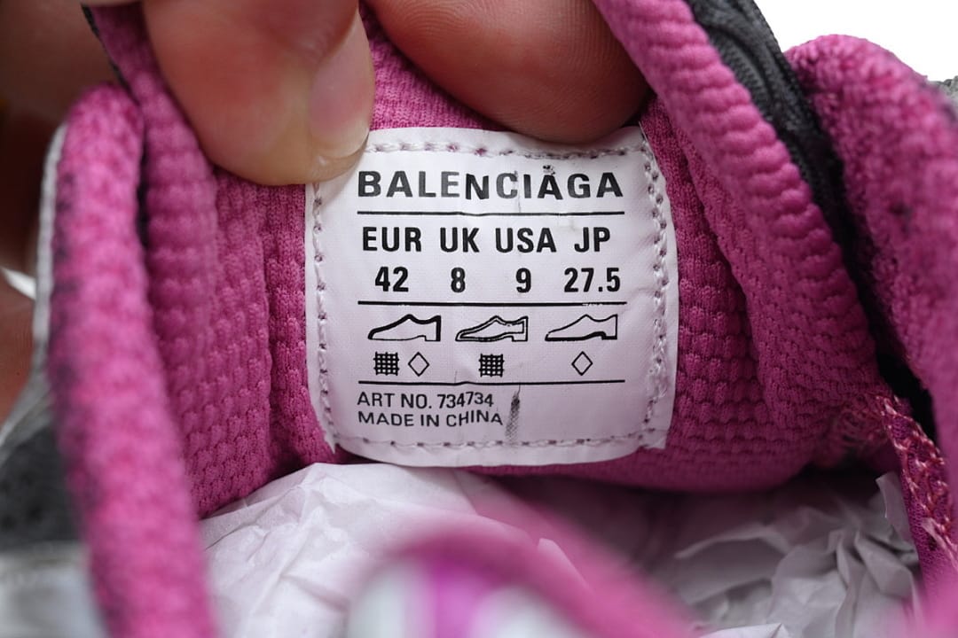 Balenciaga 10th Gen Silver Purple