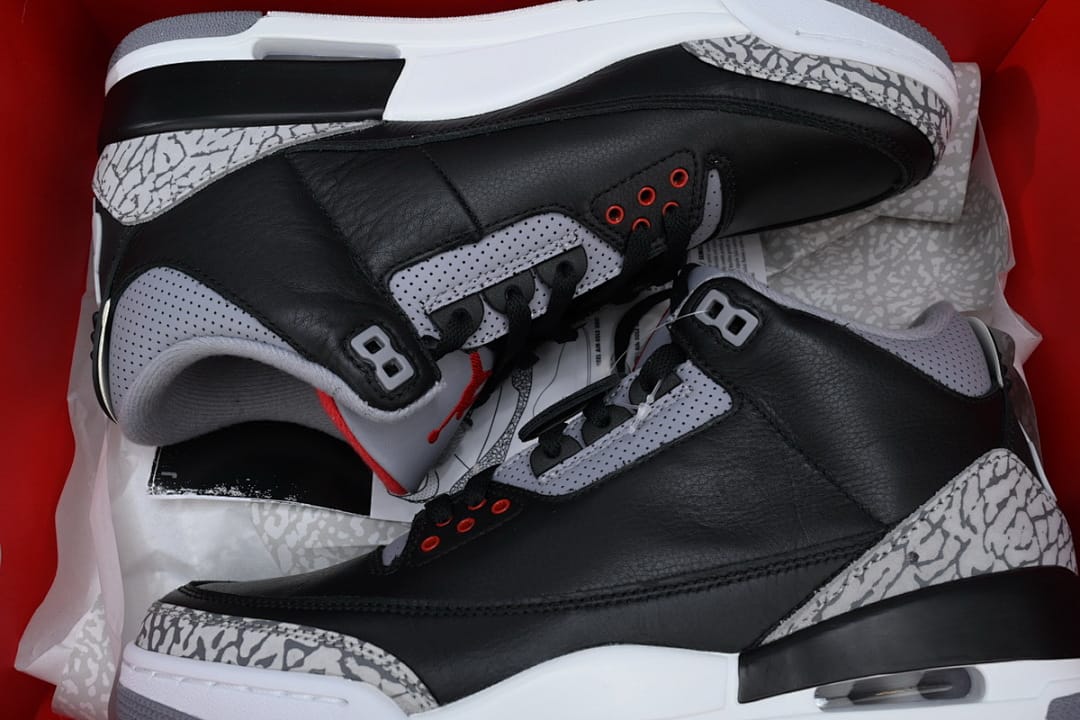 Air Jordan 3 Retro OG Black Cement (Colorway 4)