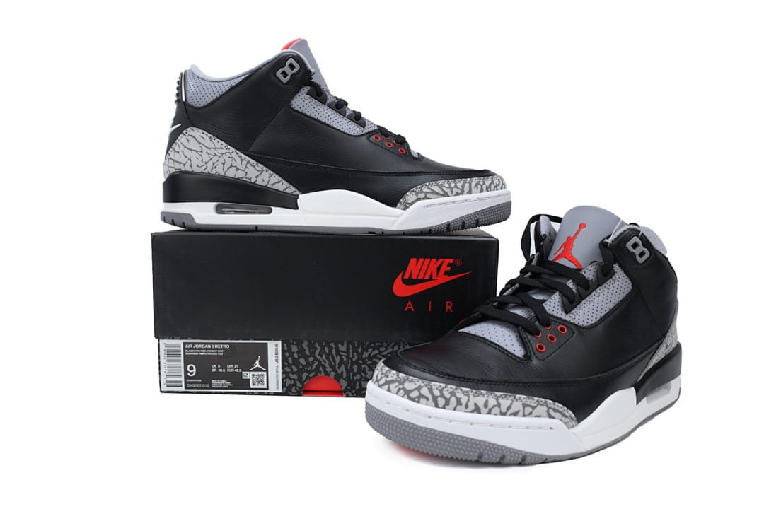 Air Jordan 3 Retro OG Black Cement (Colorway 4)