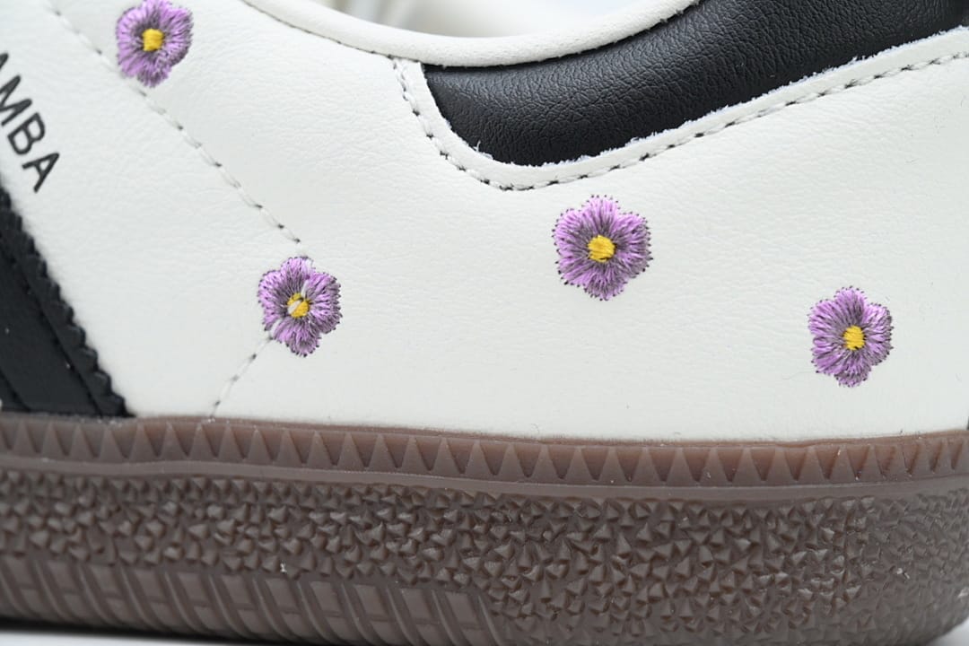 Adidas Samba OG White Floral Embroidery
